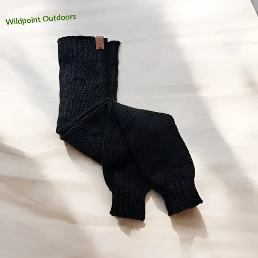 Pitkät mustat säärystimet - säärystimet - wildpoint outdoors retkeily 44,90 €