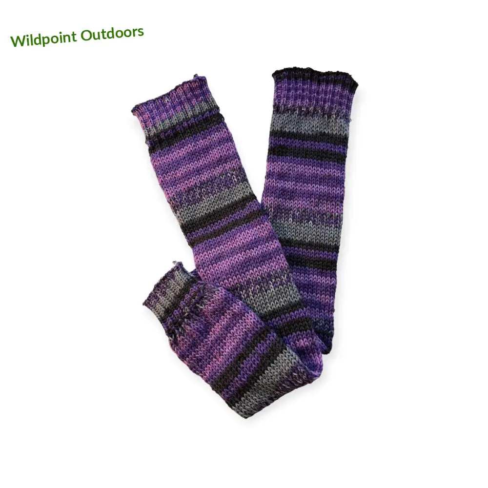 Pitkät säärystimet liilaraita - säärystimet - wildpoint outdoors retkeily 44,90 €