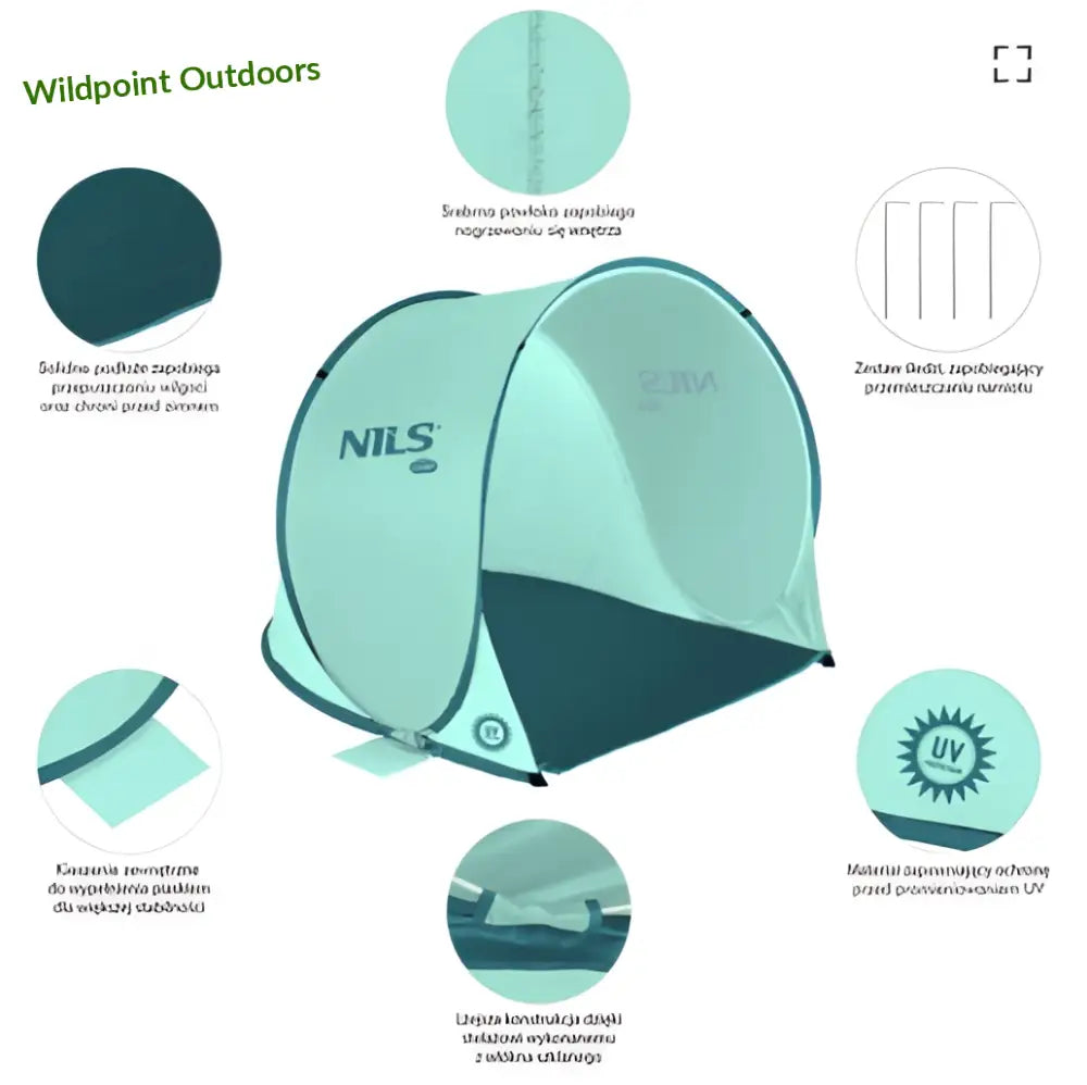 Pop up rantateltta nc3173 nils camp - accessories - wildpoint retkeily