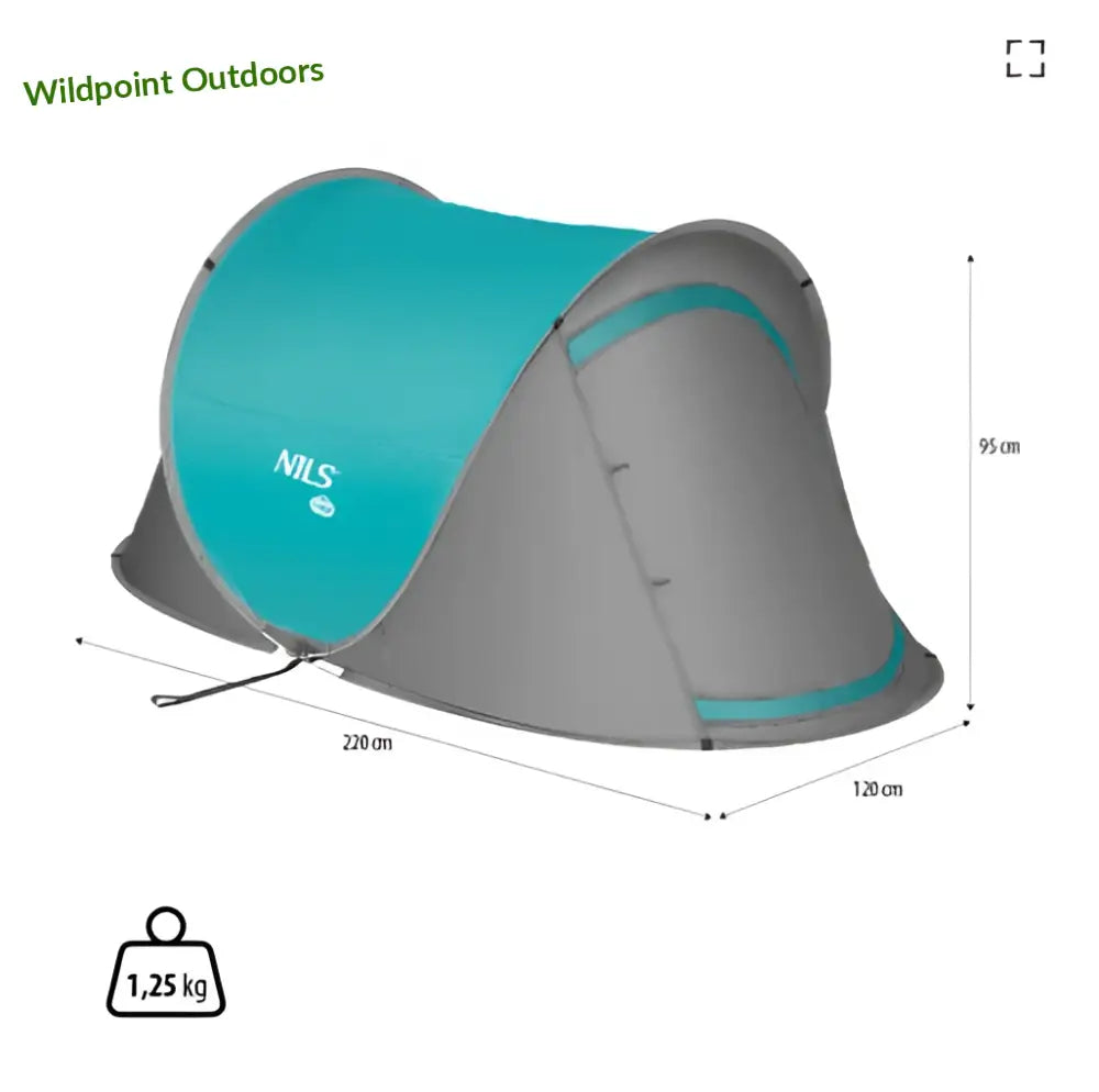 Pop up teltta nc3743 nils camp - accessories - wildpoint outdoors retkeily