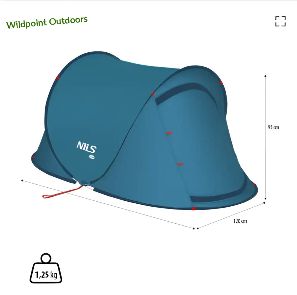 Pop up teltta nc3743 nils camp - accessories - wildpoint outdoors retkeily