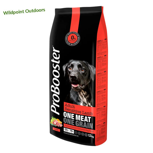 Probooster adult sensitive lamb - 2kg - wildpoint outdoors retkeily 13,50 €
