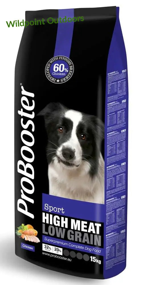 Probooster adult sport chicken - 3kg - wildpoint outdoors retkeily 18,50 €