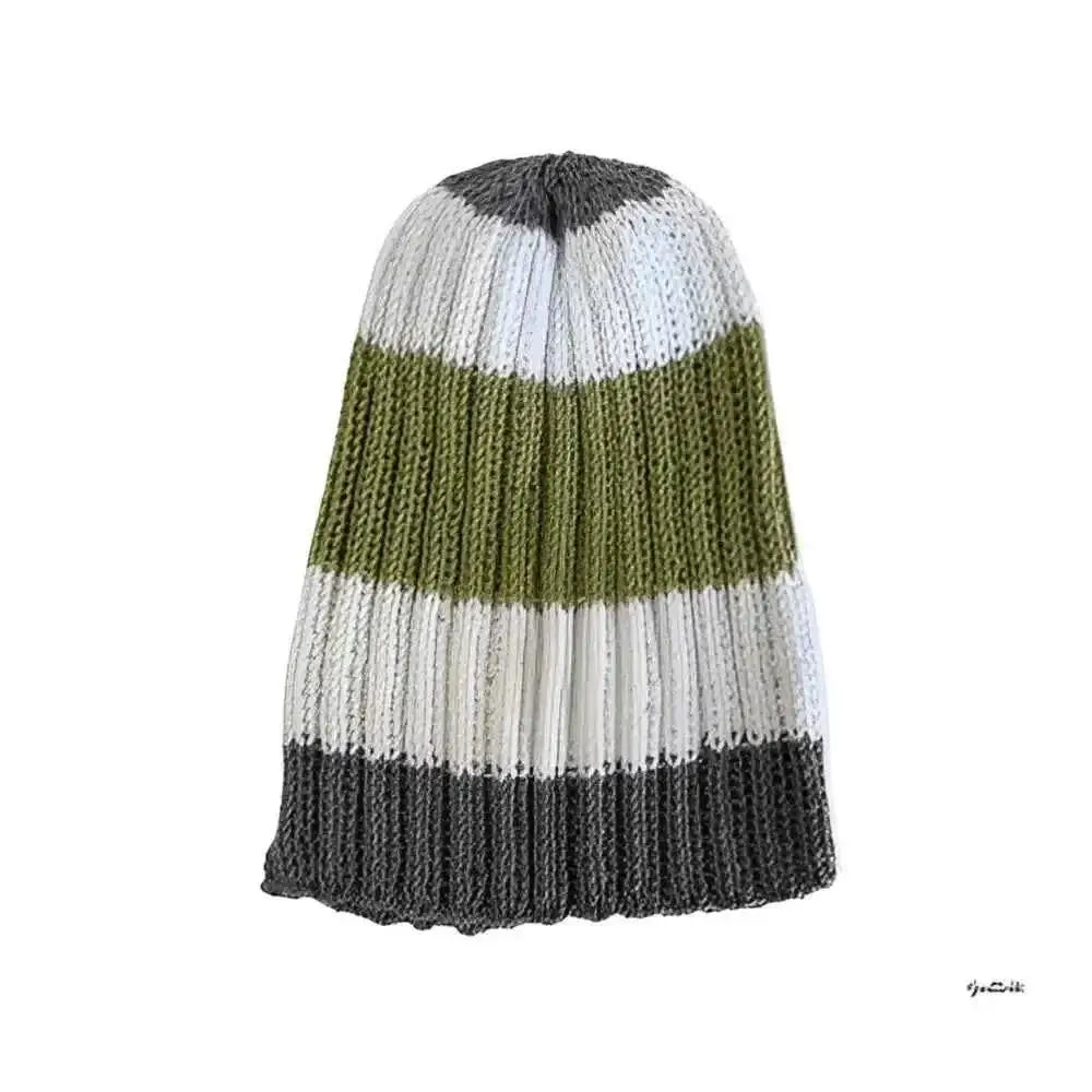 Puuvillapipo sammal - harmaa-valko-vihreä - pipo - wildpoint outdoors retkeilyvarusteet verkkokaupasta 19,90 €