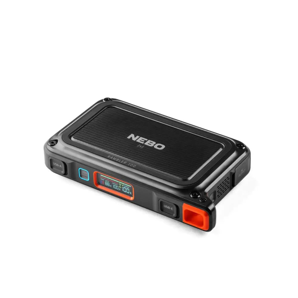 Rambler 100 - varavirtalähteet kannettavan tietokoneen akkupankki retkeilyvarusteet verkkokaupasta 249,90 €
