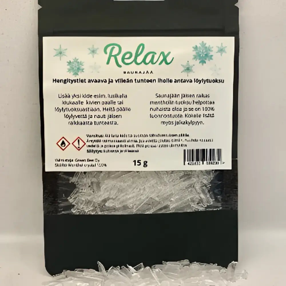 Relax saunajää - saunatuotteet - wildpoint outdoors - varusteet retkeilyvarusteet verkkokaupasta 11,90 €
