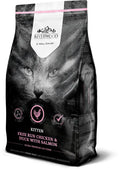 Riverwood cat kitten kana ankka ja lohi 6kg musta ja pinkki ultra premium kissanruoka vapaina kasvatettu kana ankan ja lohen kera