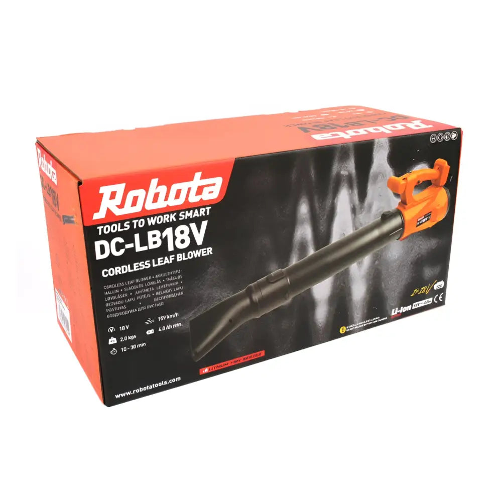 Robota dc-lb18v akkulehtipuhallin runko - akkulehtipuhallin säädettävä teho 18v retkeilyvarusteet verkkokaupasta 48,90 €