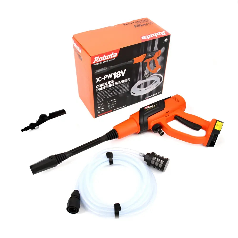 Robota dc-ws18v akkupainepesuri runko - akkupainepesuri 18v retkeilyvarusteet verkkokaupasta 88,90 €