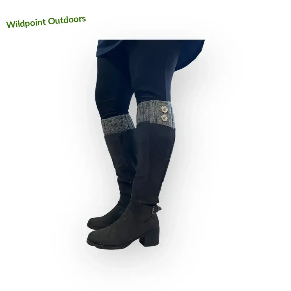 Saapassäärystimet harmaa - säärystimet - wildpoint outdoors retkeily 22,90 €