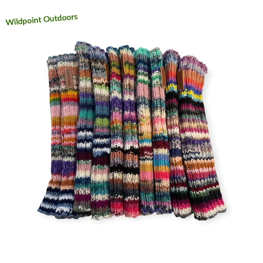 Säärystimet jämälanka - kotimaista käsityötä - retkeily