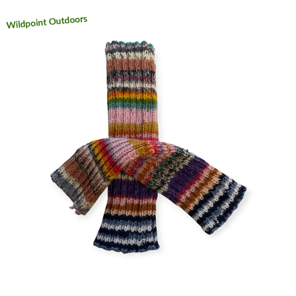 Säärystimet jämälanka - kotimaista käsityötä - retkeily