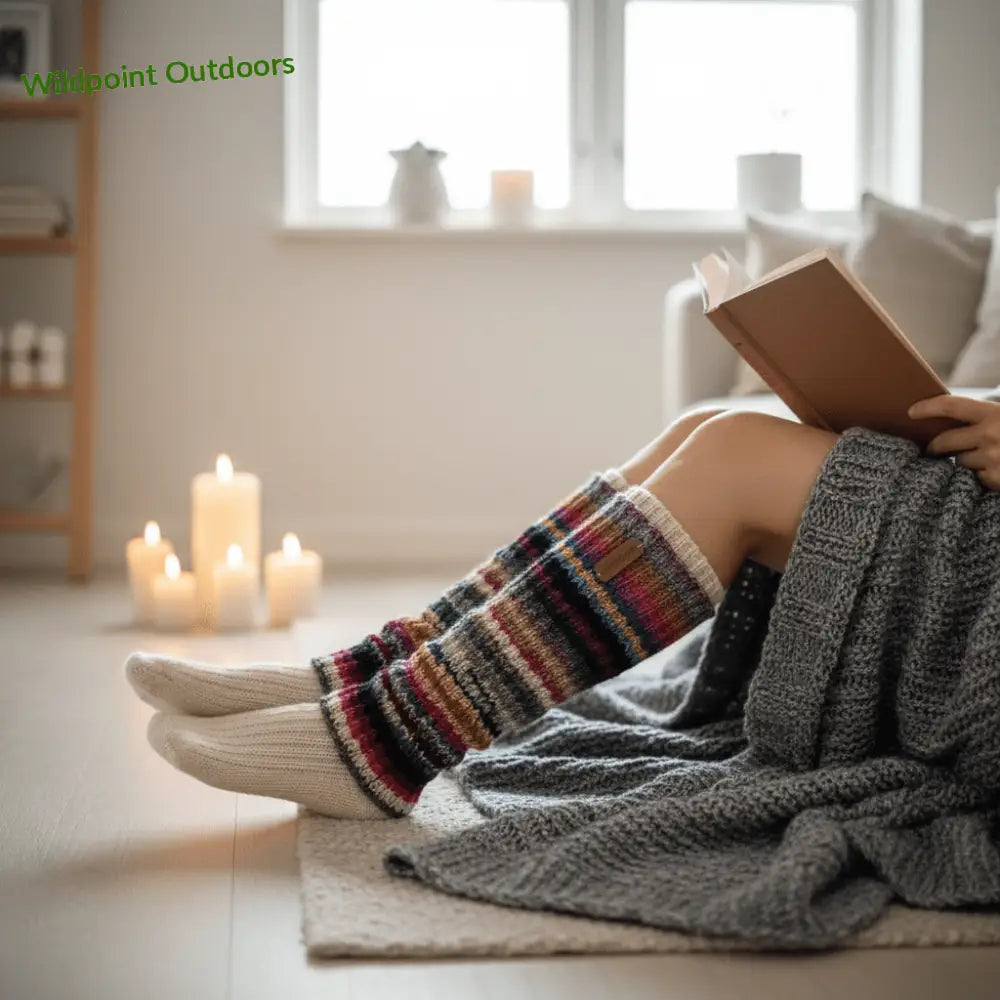 Säärystimet jämälanka - kotimaista käsityötä - retkeily