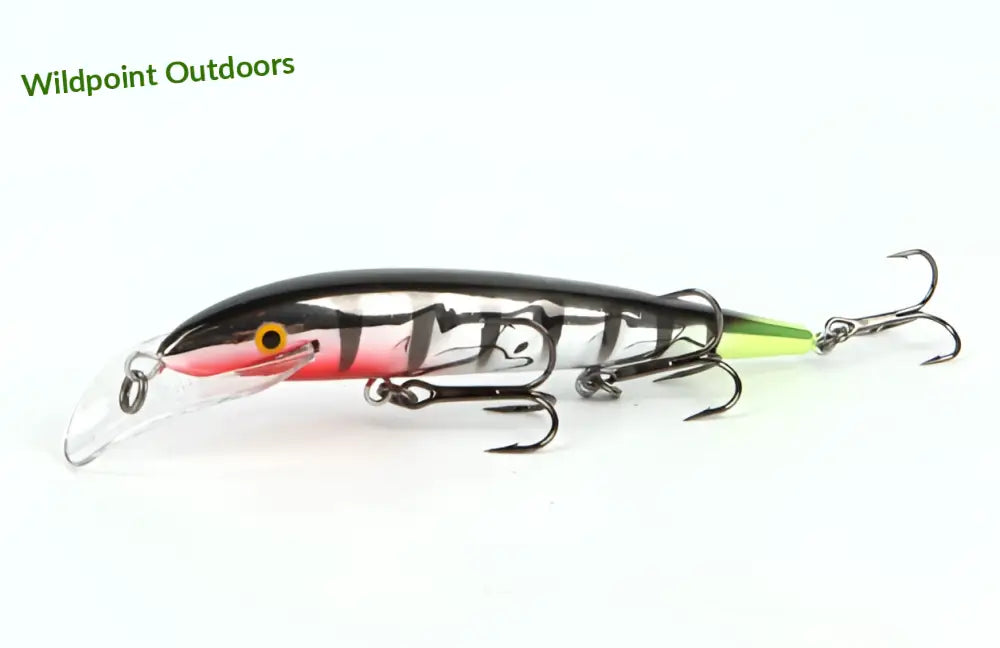 Scandinavian tackle baron 13cm - 13cm black shadow chrome - wildpoint outdoors retkeily 7 €