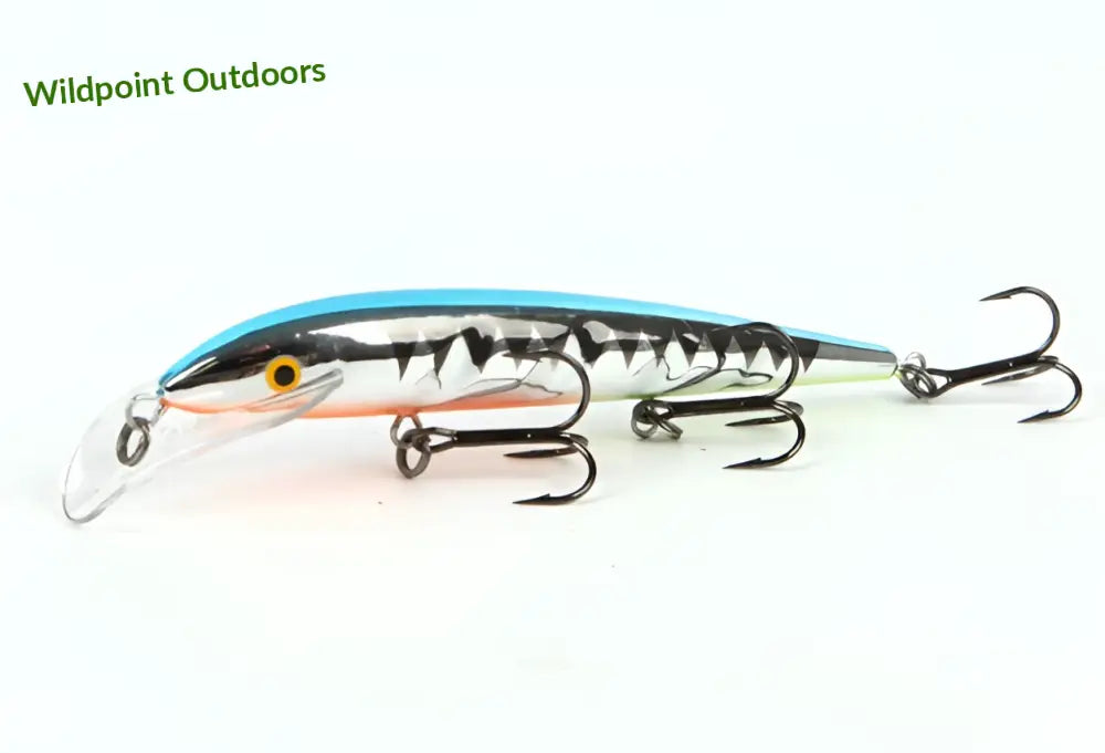 Scandinavian tackle baron 13cm - 13cm blue shark chrome - wildpoint outdoors retkeily 7 €