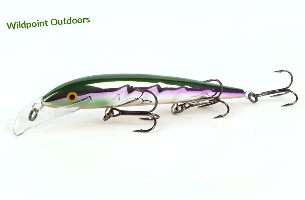 Scandinavian tackle baron 13cm - 13cm greenly chrome - wildpoint outdoors retkeily 7 €