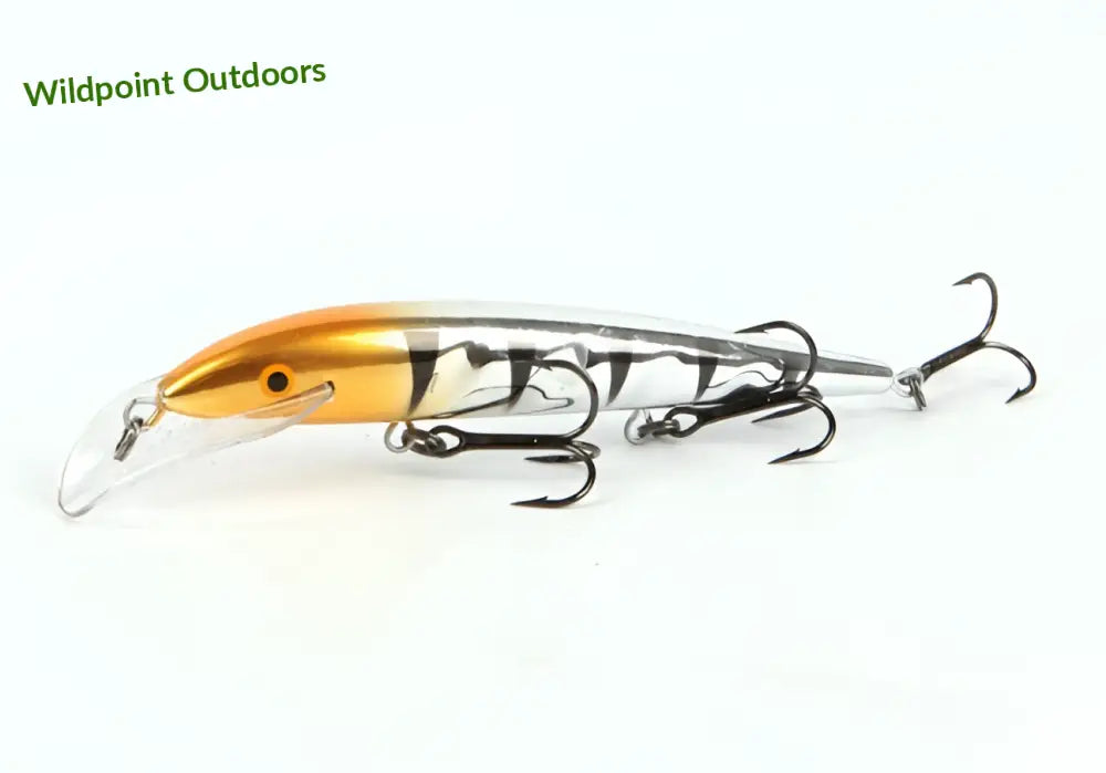 Scandinavian tackle baron 13cm - 13cm orange shark chrome - wildpoint outdoors retkeily 7 €