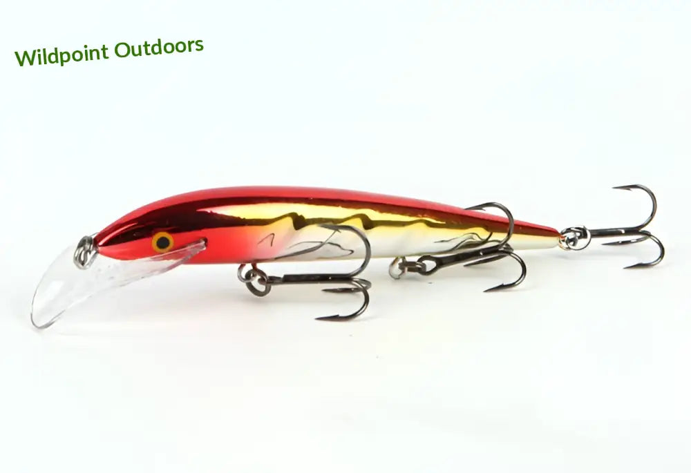 Scandinavian tackle baron 13cm - 13cm red ambulance chrome - wildpoint outdoors retkeily 7 €