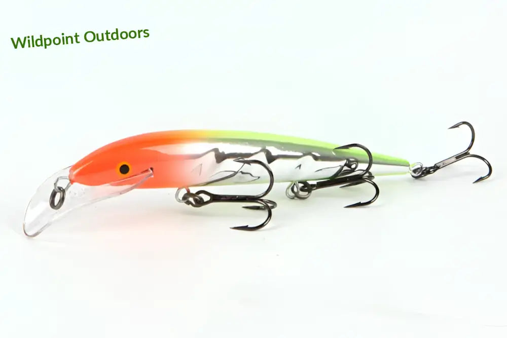Scandinavian tackle baron 13cm - 13cm red nose chrome - wildpoint outdoors retkeily 7 €