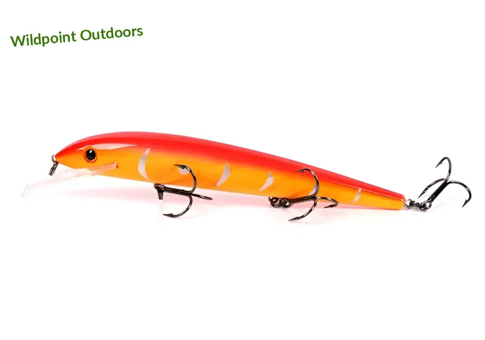 Scandinavian tackle baron 13cm - strawberry - wildpoint outdoors retkeily 7 €
