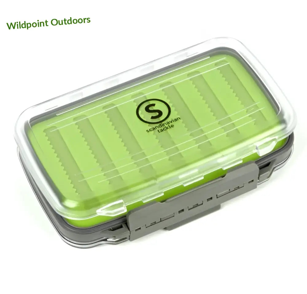 Scandinavian tackle double silicon flybox - wildpoint retkeily 7,99 €