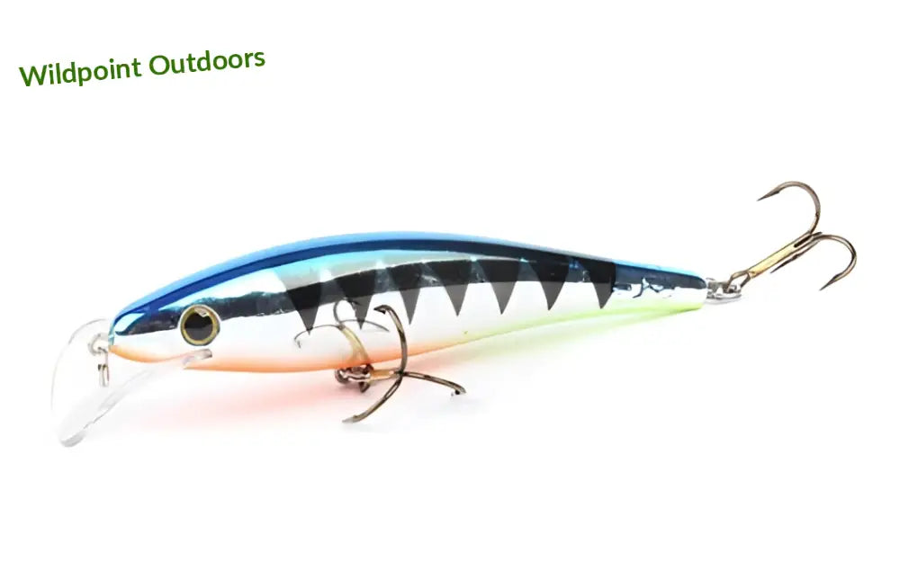 Scandinavian tackle gator wobbler 11cm - # blue shark chrome - wildpoint retkeily 5,70 €