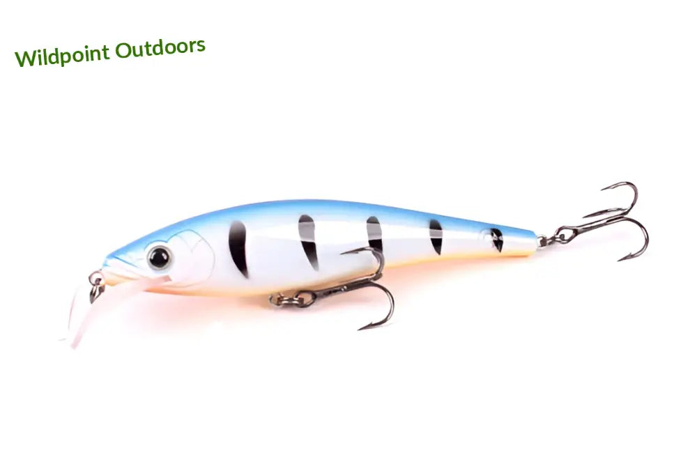 Scandinavian tackle gator wobbler 11cm - #blue striper - wildpoint retkeily 5,70 €