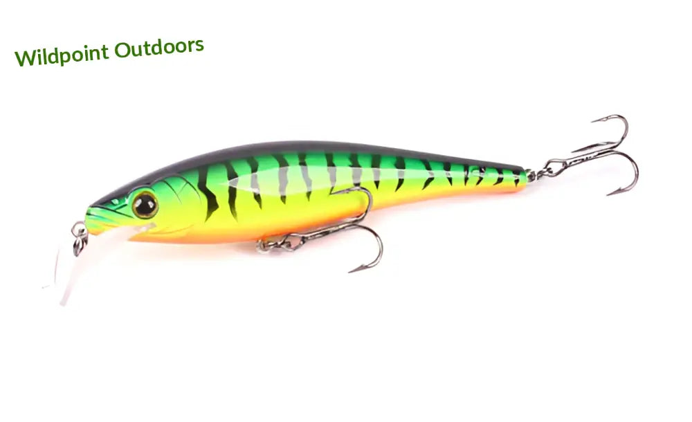 Scandinavian tackle gator wobbler 11cm - #green tiger - wildpoint retkeily 5,70 €