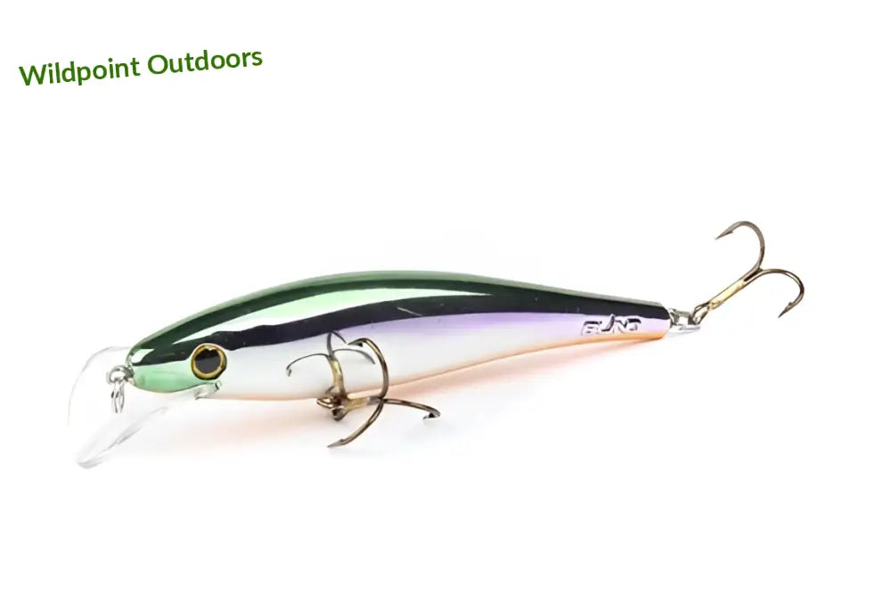 Scandinavian tackle gator wobbler 11cm - #greenly chrome - wildpoint retkeily 5,70 €