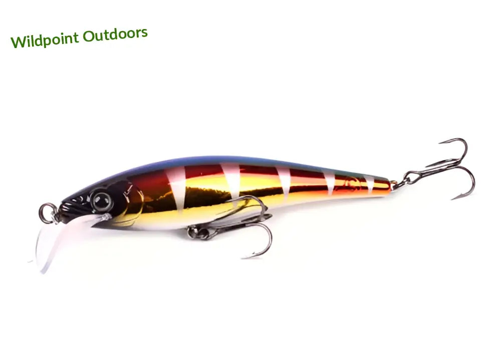 Scandinavian tackle gator wobbler 11cm - #lapland gold chrome - wildpoint retkeily 5,70 €