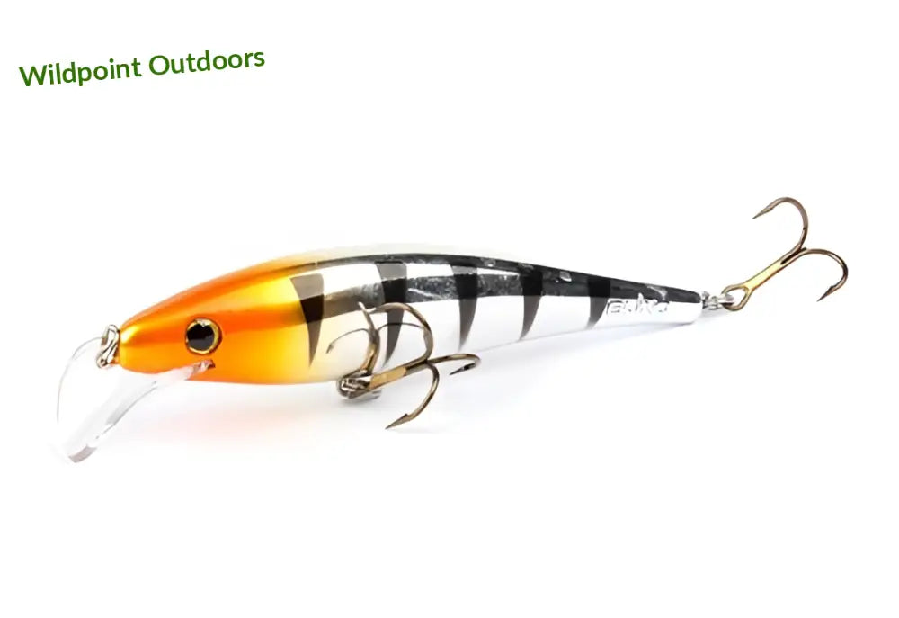 Scandinavian tackle gator wobbler 11cm - #orange shark chrome - wildpoint retkeily 5,70 €