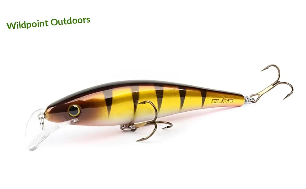 Scandinavian tackle gator wobbler 11cm - #red gold - wildpoint retkeily 5,70 €