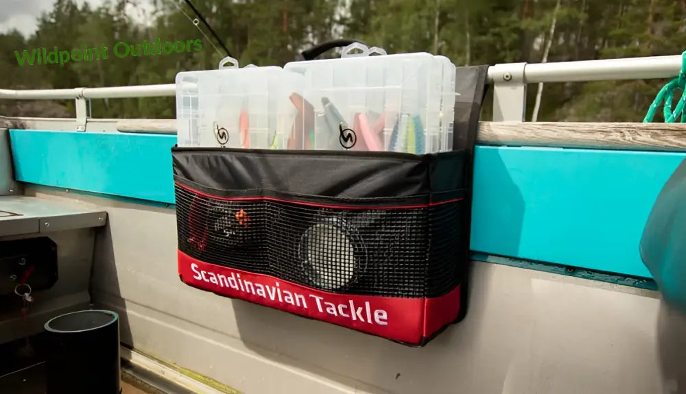 Scandinavian tackle jättikokoinen tarvikelaukku + 4x vieherasia - retkeily 35,90 €