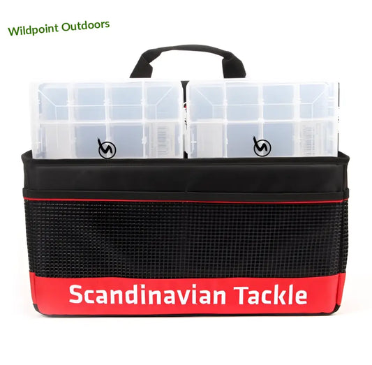 Scandinavian tackle jättikokoinen tarvikelaukku + 4x vieherasia - retkeily 35,90 €