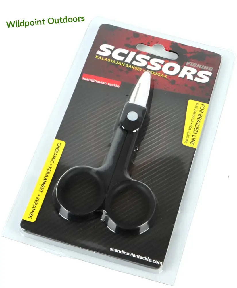 Scandinavian tackle keraamiset kuitusiimasakset - retkeily 12,50 €