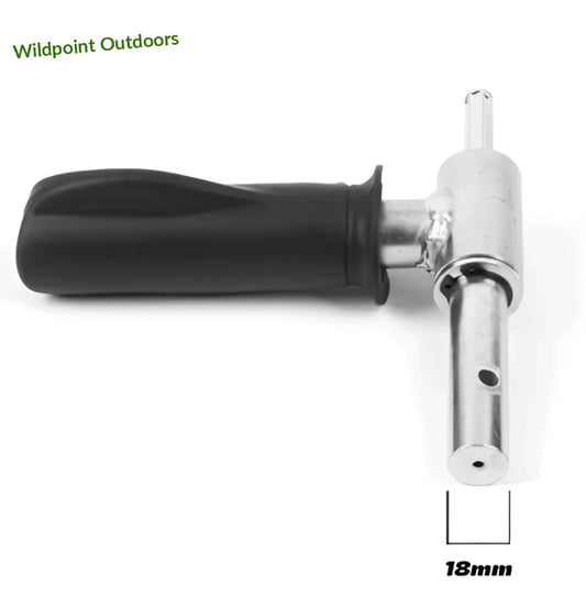 Scandinavian tackle porakoneadapteri kahvalla pro auger kairaan - retkeily 24,50 €