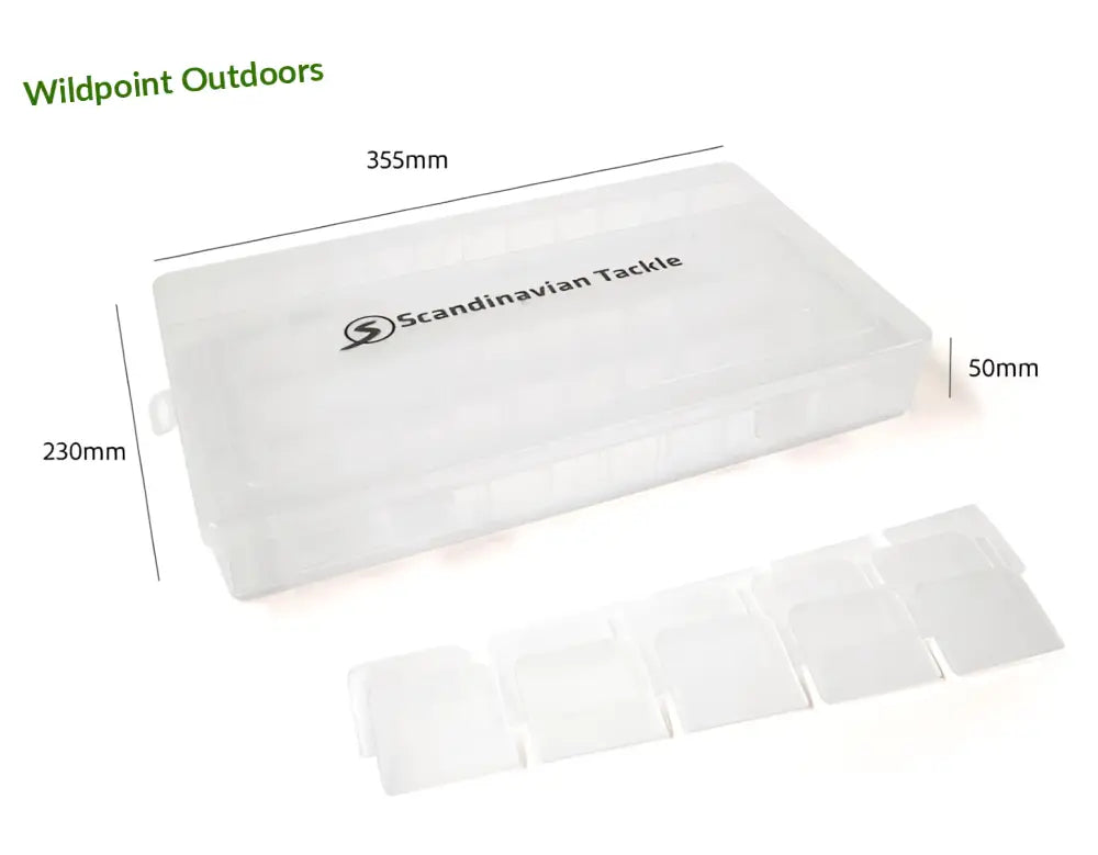 Scandinavian tackle vieherasia 355x230x50mm - retkeily 9,90 €