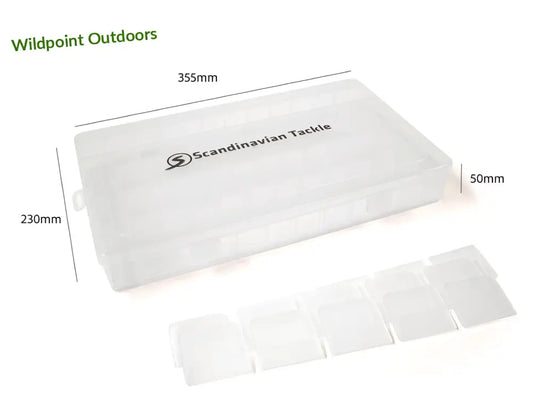 Scandinavian tackle vieherasia 355x230x50mm - retkeily 9,90 €