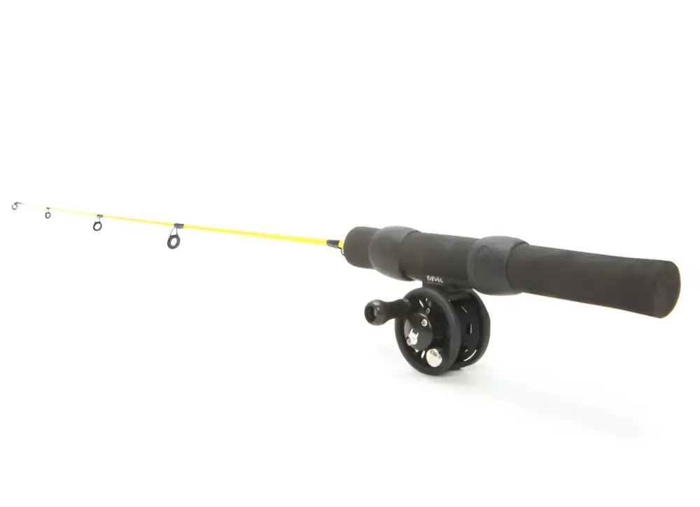 Scandinavian tackle yellow devil ice combo pilkkisarja - outlet poistotuote - pilkkivapa nykymuodin mukainen