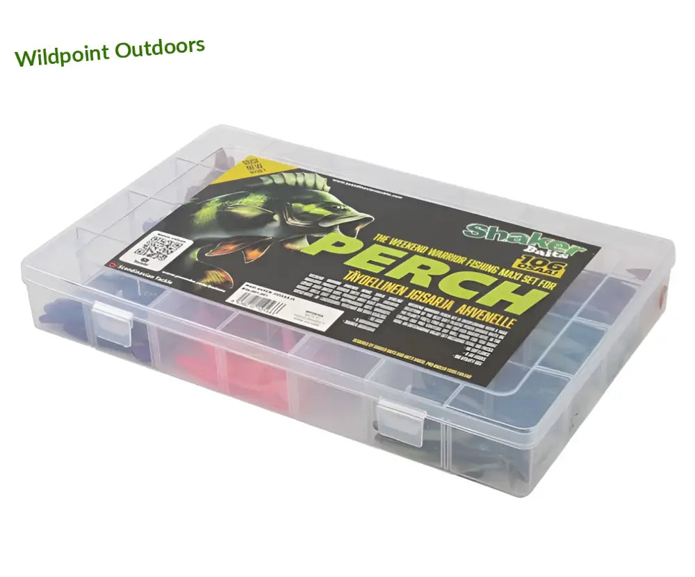 Shake baits maxi 106-osainen ahvenjigisarja - retkeily 24,90 €