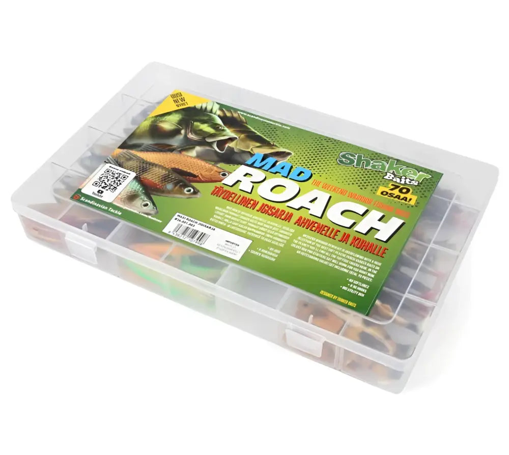 Shaker baits maxi mad roach jigisarja 106 osaa - retkeilyvarusteet verkkokaupasta 34,90 €