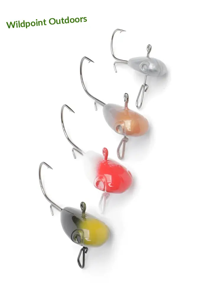 Shaker baits pilkkijigipää 3kpl - wildpoint outdoors retkeily