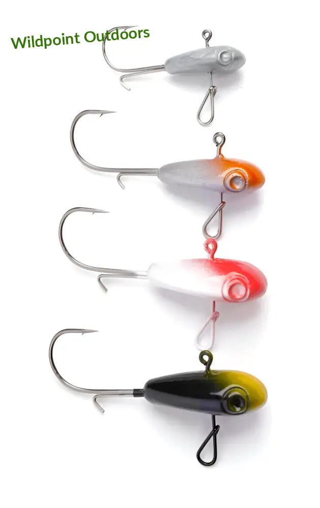 Shaker baits pilkkijigipää 3kpl - wildpoint outdoors retkeily