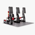 Simagic p2000 hydraulinen 200kg musta ja punainen kilpa-avain sarja teksturoitu alumiinijalustalla