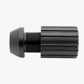 Simagic p2000 pedal stop collar musta kierteinen metallinen säätönuppi kartiopäällä