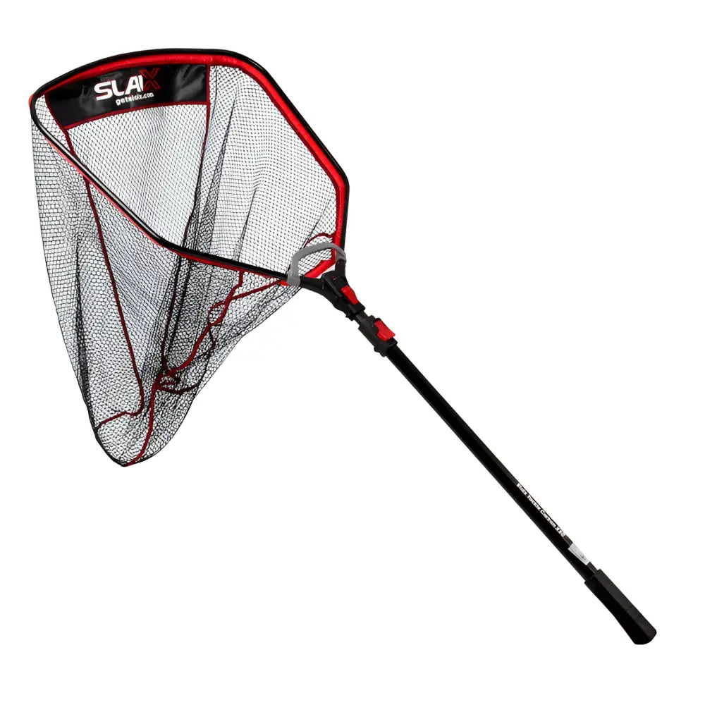 Slaix tackle carbon x80 kokoontaittuva teleskooppihaavi 80x70cm - kalastushaavi kokoontaittuva haavi 80cm