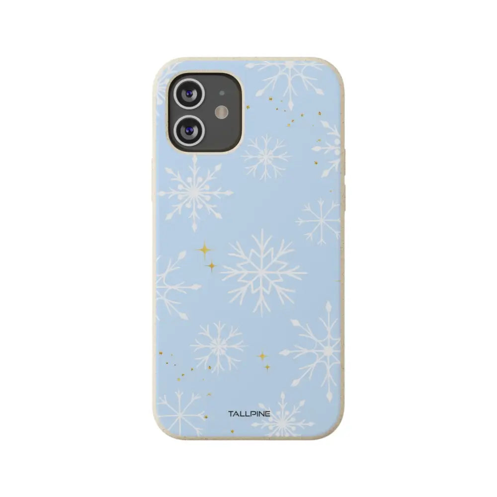 Snowflake bliss - eco case - iphone 12 - wildpoint outdoors retkeilyvarusteet verkkokaupasta 35 €