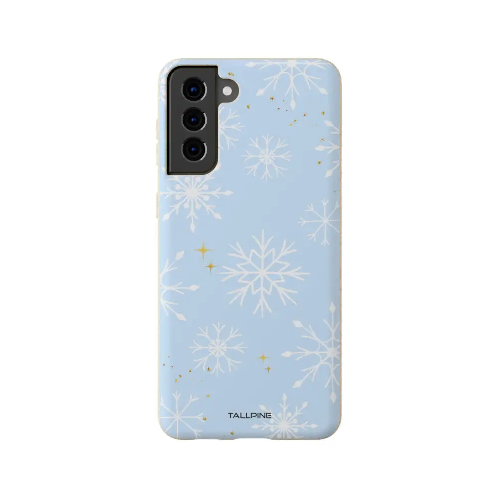 Snowflake bliss - eco case - samsung galaxy s21 plus - wildpoint outdoors retkeilyvarusteet verkkokaupasta 35 €