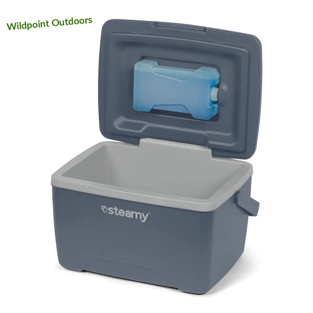 Steamy cool 8l kylmälaukku kylmäkallella sininen - retkeily 29,90 €