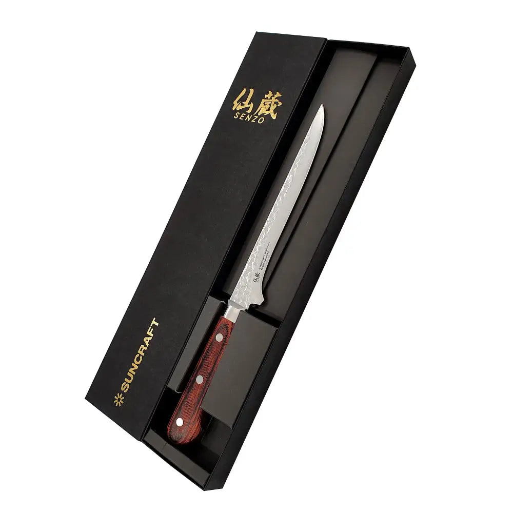 Suncraft senzo damascus universal bouneri 16,5cm - made in japan retkeilyvarusteet verkkokaupasta 124 €